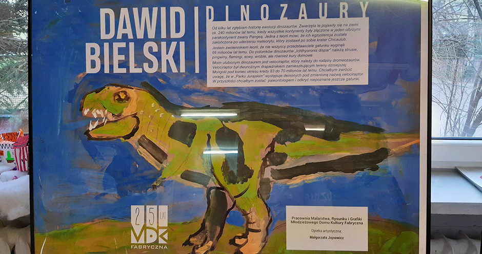 Wystawa Dawida Bielskiego &quot;Dinozaury&quot; 