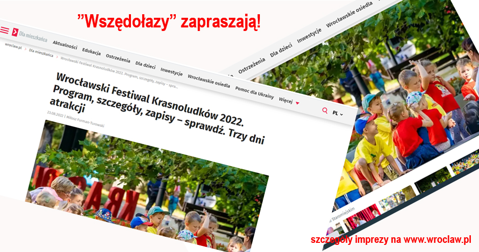 Wszędołazy zapraszają na Wrocławski Festiwal Krasnoludków